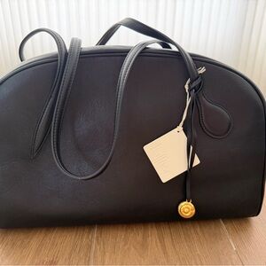 Elegant Black Satchel by Liko